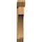 Ekena Millwork Westlake Slat Rough Sawn Bracket w/ Offset Brace, Western Red Cedar, 8"W x 46"D x 46"H BKT0806X46X46WTL06RWR - alternate 3